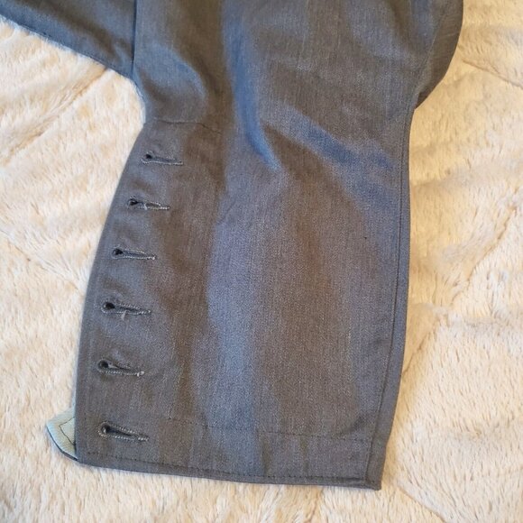 Men's Gray Riding Pants - Picture 3 of 14